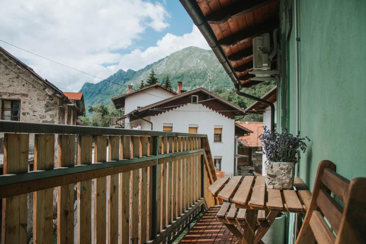 Apartma Metija Lux Z Savno Kobarid Zewnętrze zdjęcie
